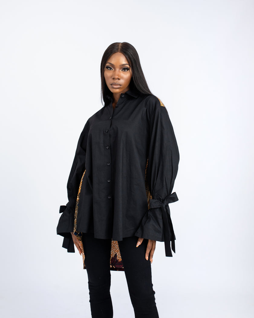 Lady D Shirt Black