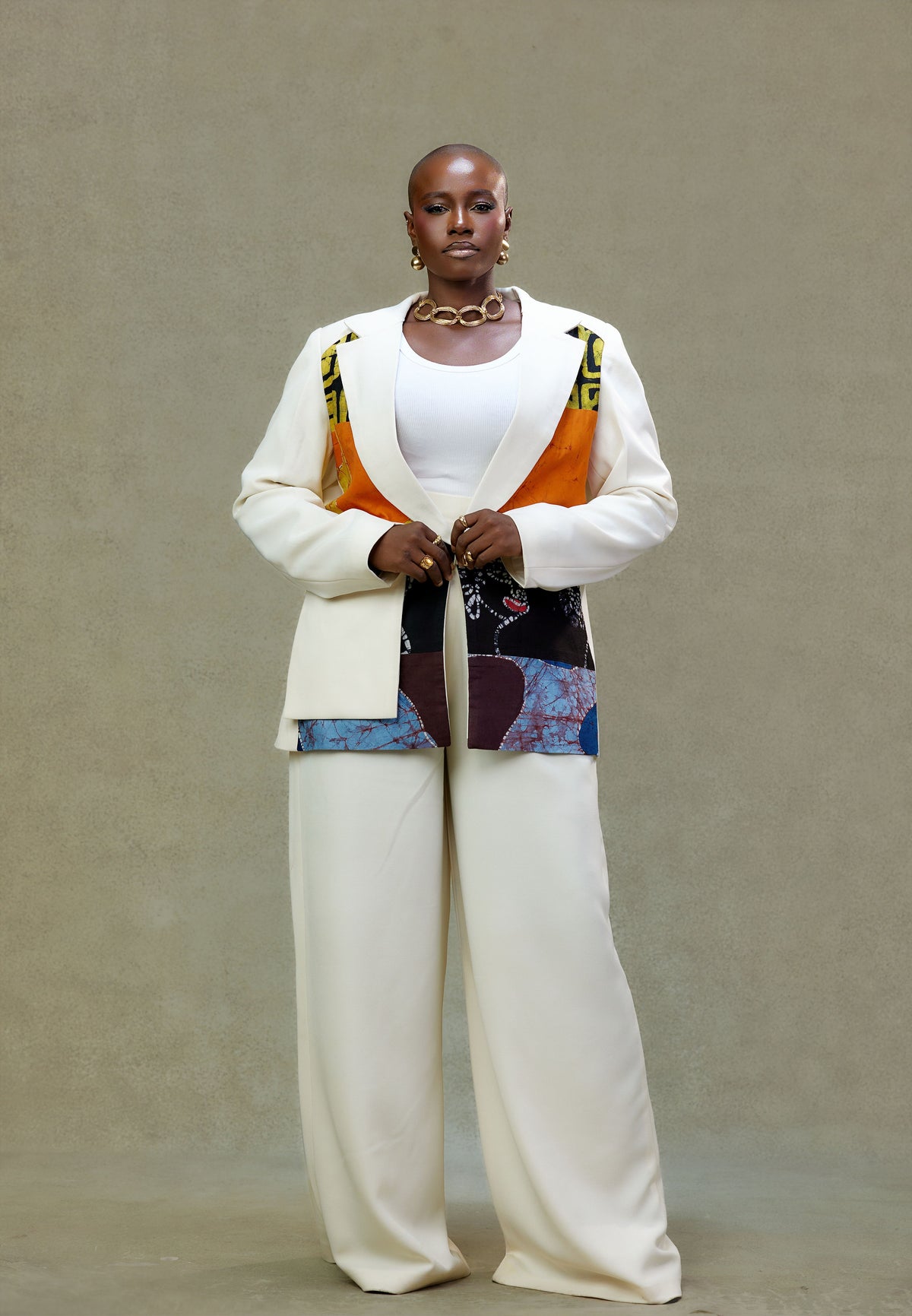 SERWAA Patchwork Suit