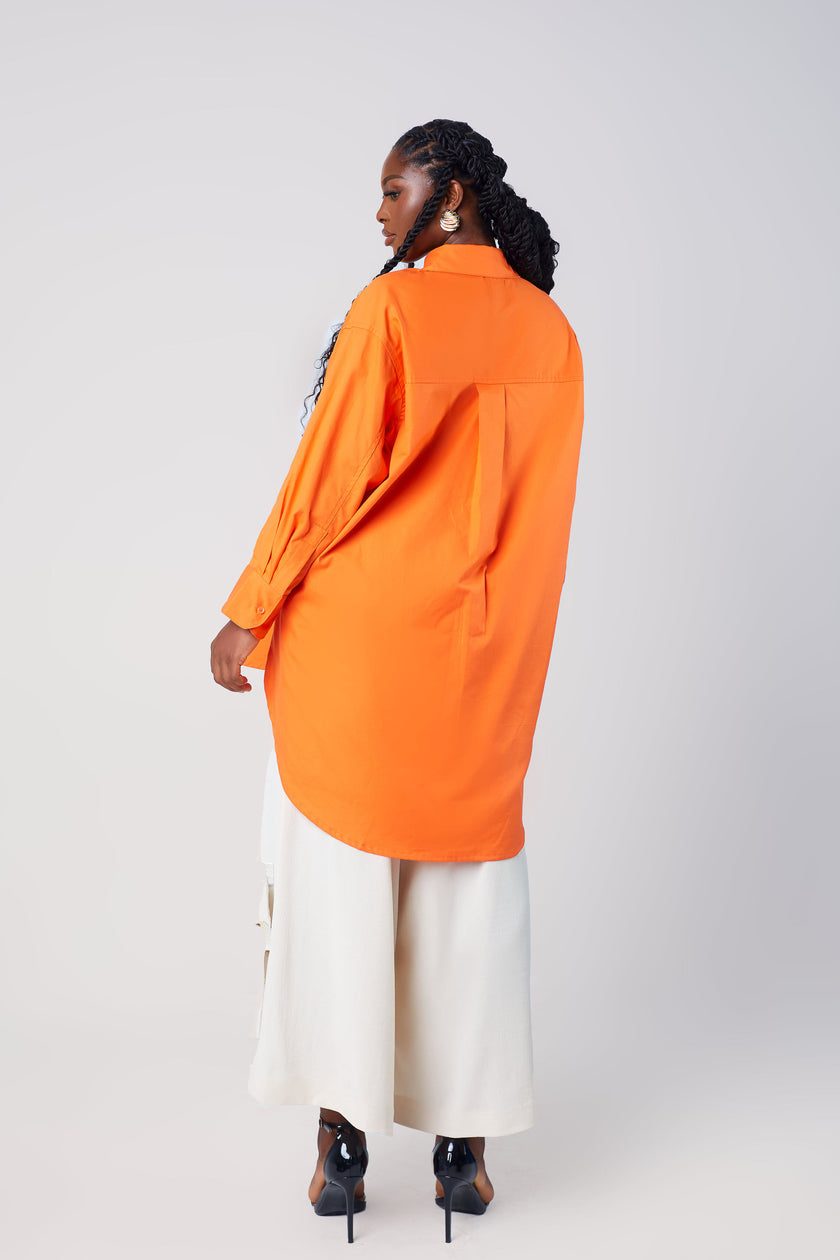 EHIVATED OVERSIZED SHIRT