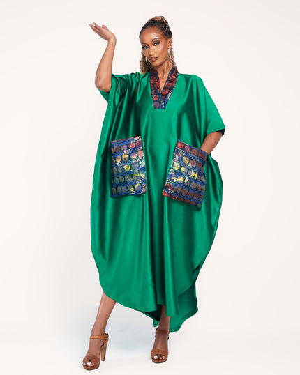 VNECK IRMA BUBU SILK
