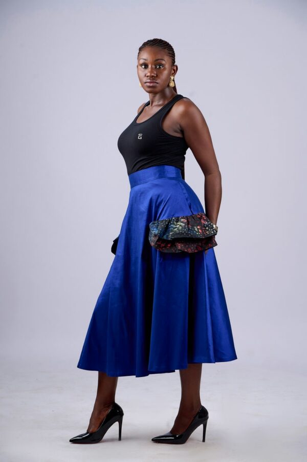 KOSI SKIRT BLUE - Image 2